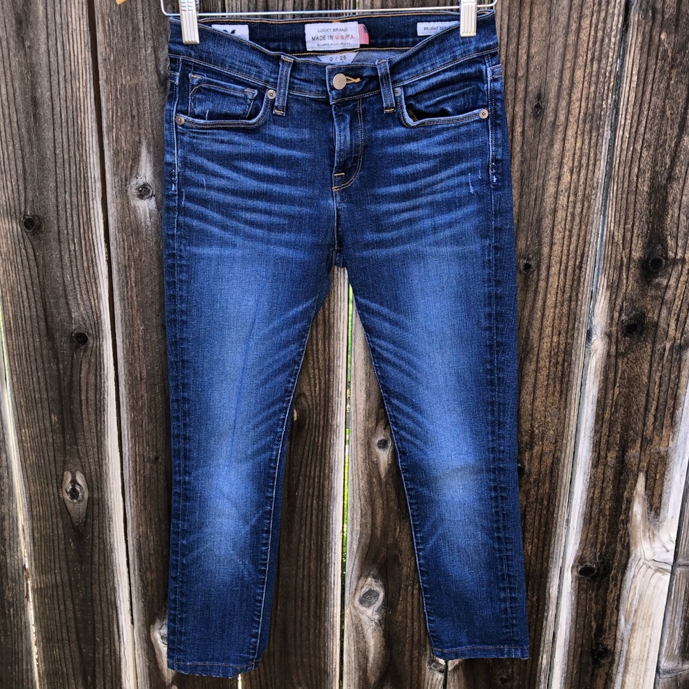 Lucky brand Brooke skinny jean size 0/25